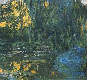 Archivo:Claude Monet, Water-Lily Pond and Weeping Willow