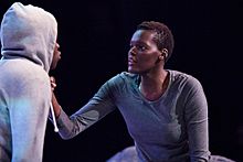 Damson Idris (Joe), Sheila Atim (Keira) (12497877163).jpg