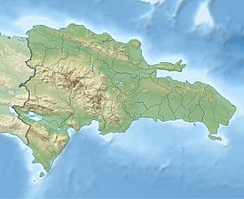 Cordillera Central ubicada en República Dominicana