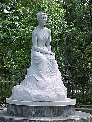 Archivo:Escultura de Teresa de La Parra en Parque Los Caobos - Caracas - Venezuela