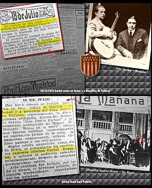 Archivo:Gardel y Razzano actúan en honor y a beneficio del Club Peñarol, de Montevideo, 26 octubre 1923