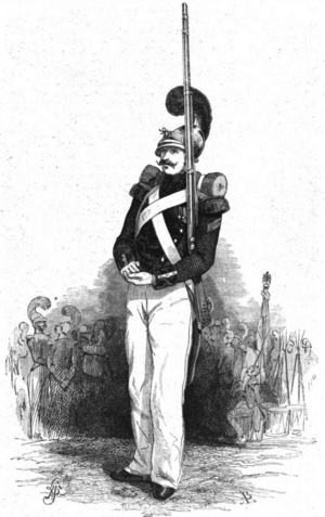 Archivo:Illustrirte Zeitung (1843) 17 268 2 Sapeur-Pompier in Parade