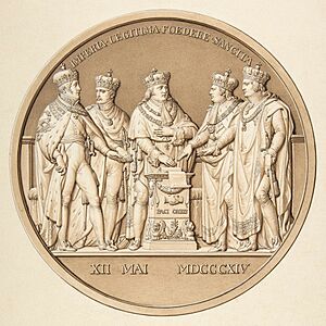 Archivo:Jacques Édouard Gatteaux, Design for a Medal Commemorating the Treaty of Paris, 1814