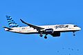 JetBlue Airways Airbus A220-300 N3008J (Rob Dewar) approaching JFK Airport