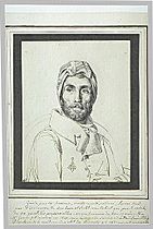 Jodocus Sebastiaen van den Abeele - Portrait du peintre Guérin