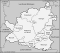 Karte Landkreis Tübingen