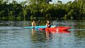 Kayacs en el puerto naranjahai