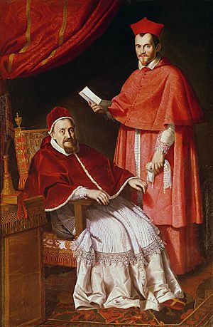 Archivo:Ludovico Ludovisi with Gregory XV