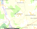 Map commune FR insee code 80061