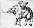 Martin Schongauer Elefant