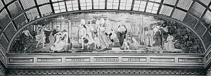 Archivo:Mary Fairchild MacMonnies - Primitive Woman - Decoration for the Woman's Building at the World's Columbian Exposition 1893