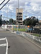 Monumento a los Héroes (Bogotá) en demolición