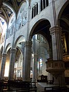 Nau central de la catedral de Lucca