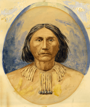 Archivo:Nisqually-Chief-Leschi-Portrait-by-Raphael-Coombs-1894