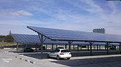 PV solar parking