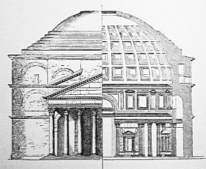Archivo:Panteón de Roma alzado