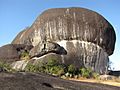 Pedra pintada frente