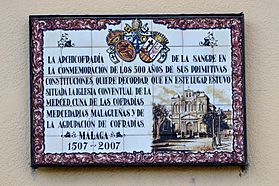 Archivo:Placa, Plaza de la Merced, Málaga