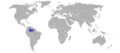 Ramphastos vitellinus range