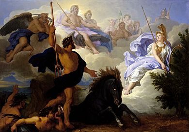 Archivo:René-Antoine Houasse - The Dispute of Minerva and Neptune, 1689