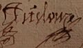 Signature Titelouze 1623