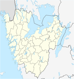 Uddevalla ubicada en Västra Götaland