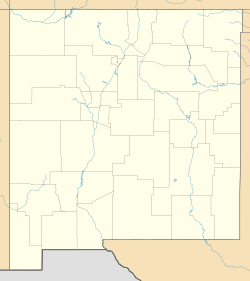 Cloudcroft ubicada en Nuevo México