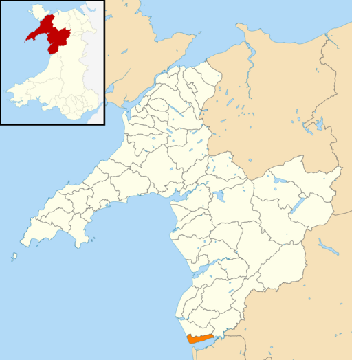 Wales Gwynedd Community Aberdovey map