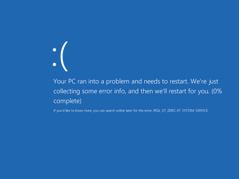 Windows 8 BSOD