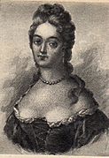 Anonymous drawing of Marie Émilie Thérèse de Joly, "Mademoiselle de Choin"