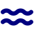 Aquarius symbol (bold, blue).svg