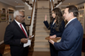 Associate Justice Clarence Thomas swears in Kristi Noem as Secretary of Homeland Security