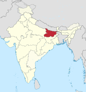 Bihar in India (disputed hatched).svg