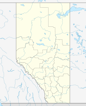 Canmore ubicada en Alberta