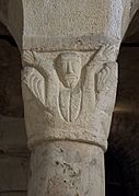 Cathédrale de Dijon - chapiteau roman de la rotonde