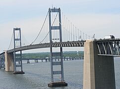 Chesapeake Bay suspension bridge