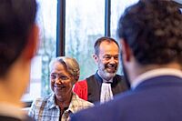 Archivo:Conférence d'Elisabeth Borne à l'université Paris 12