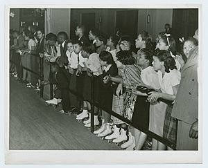 Archivo:Crowds watching roller-skating exhibition, Chicago, Illinois