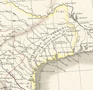 Archivo:Dufour République fédérative des états-unis méxicains 1835 UTA (Fredonia)