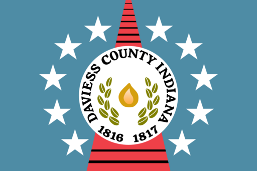 Flag of Daviess County, Indiana
