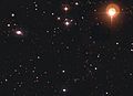 Galaxy ESO 570-19 and Star UW Crateris-Phot-14b-06