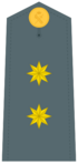 Divisa de teniente coronel