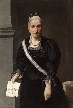 Archivo:Infanta María Luisa Fernanda, duquesa consorte de Montpensier e hija del rey Fernando VII de España
