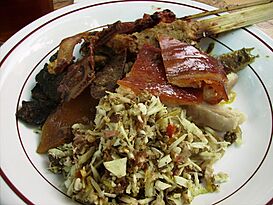 Lawar babi guling.jpg