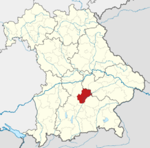 Locator map FS in Bavaria.svg