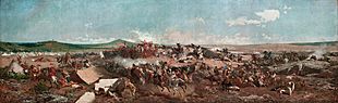Archivo:MARIANO FORTUNY - La Batalla de Tetuán (Museo Nacional de Arte de Cataluña, 1862-64. Óleo sobre lienzo, 300 x 972 cm)