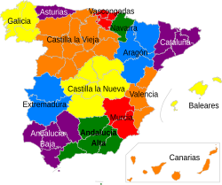 Archivo:Mapa de España - Constitución de 1873