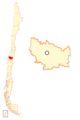 Mapa loc Ñuble