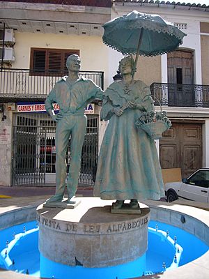 Archivo:Monument a la festa de les Alfàbegues a Bétera