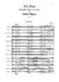 Opening of Richard Wagner's opera 'Die Feen'